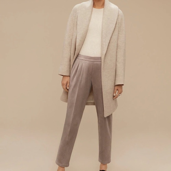 Babaton Pants - Aritzia Babaton Cohen pant suede